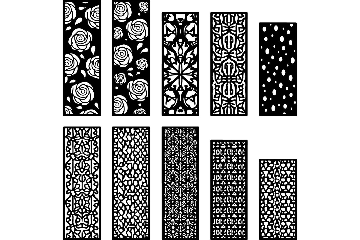 Black Lasercut Panel Bundle, a Graphic by Designer_Momina (Photo 10 of 13)