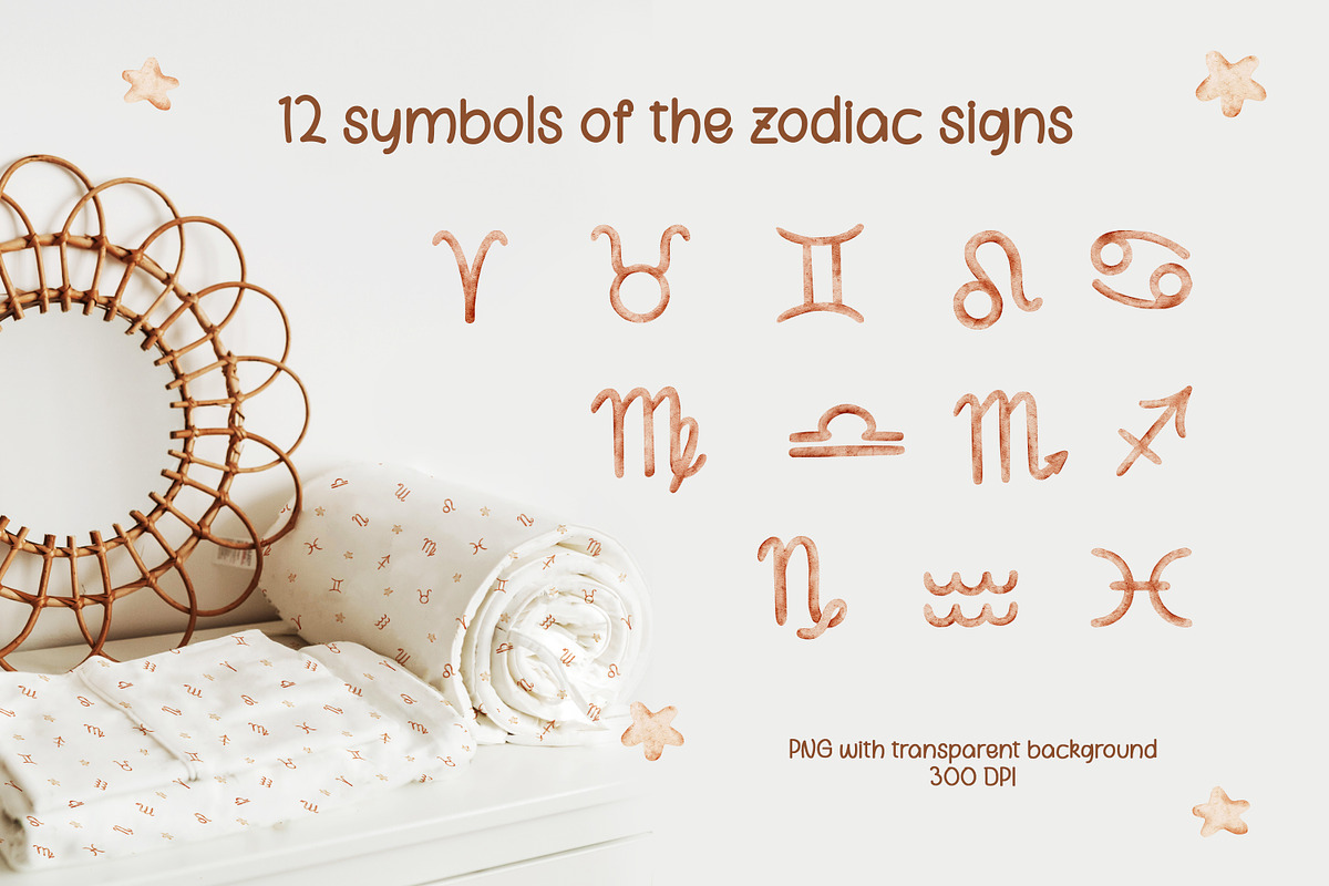 Baby Zodiac - astrology collection, a Decorative Illustration by Eva Gentle (Photo 5 of 10)