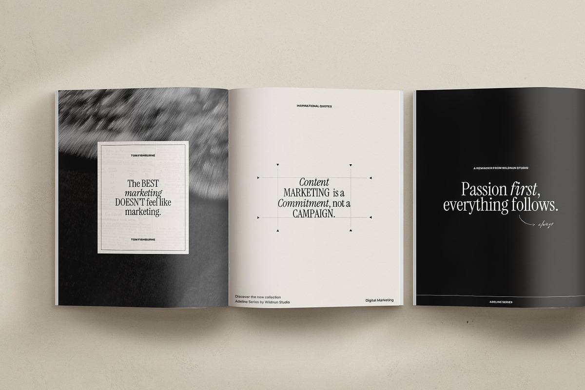 ADE / 2in1 Ebook & Workbook Kit, a Magazine Template by Wildnun Studio (Photo 16 of 46)