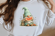 Whimsical summer gnome Clipart, an Illustration by Designworld (Thumbnail 6 of 7)
