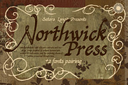 Northwick Press - Heritage In Print, a Serif Font by Setara Langit CreativeStd (Thumbnail 1 of 15)