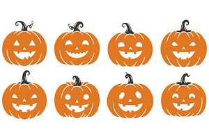 Halloween jack o lantern pumpkin