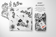 Folk Art Garden, a Pattern Graphic by Arie Clares (Thumbnail 5 of 7)