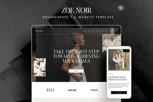 Squarespace Website Theme Template