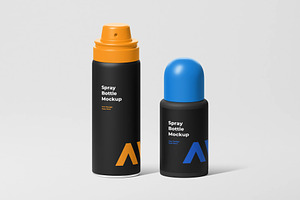 Spray Bottle Mockup, a Product Mockup by zpackcreative