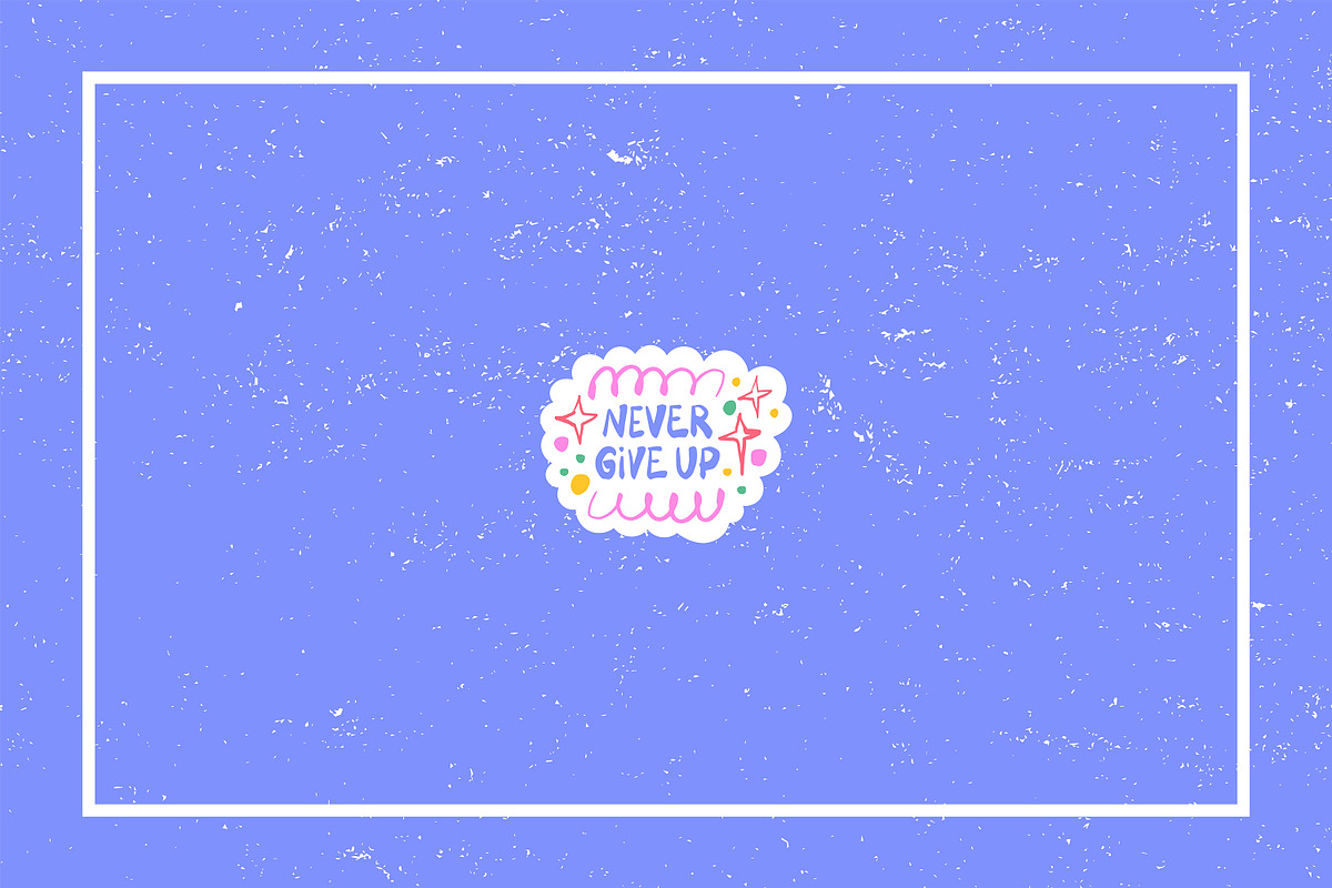 Inspiring positive phrases stickers, a Decorative Illustration by LiiaLonn Studio (Photo 5 of 5)