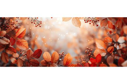 Autumn Border Background, a Nature Photo by BazziBa♥