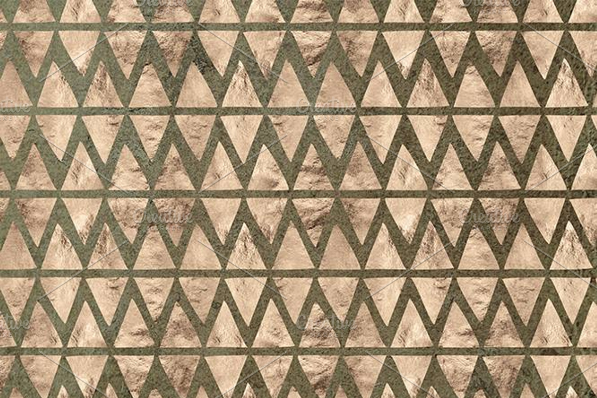 Golden Everglades Crocodile Patterns, a Pattern Graphic by Blixa 6 Studios (Photo 4 of 5)