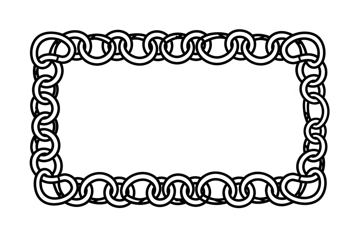 Chain Border Frame SVG Bundle, an Illustration by Designs_River (Photo 18 of 31)