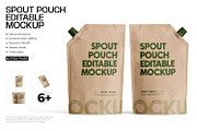 Standup Spout Pouch Mockup, a Packaging Mockup by Ram Studio LLC (Thumbnail 1 of 17)