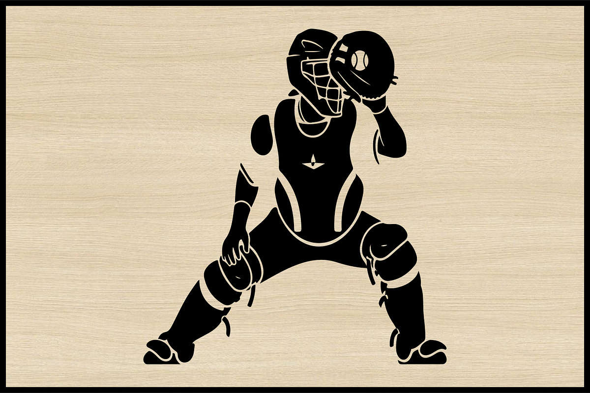 50 Baseball Silhouette Clipart Set, an Illustration by jahid234 (Photo 3 of 4)