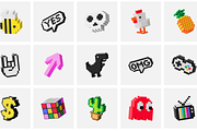 Pixel 3d illustrations, an Illustration by Wannathis.one (Thumbnail 6 of 6)