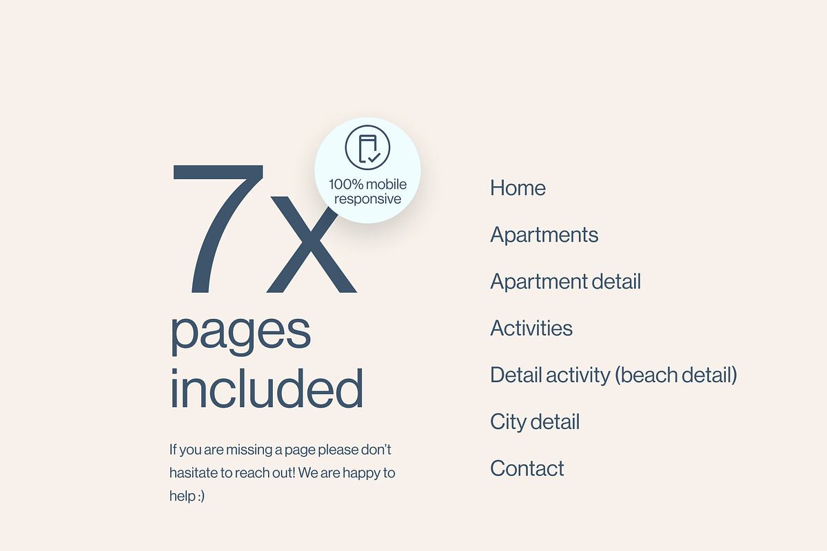 Wix website templates for rental, a Wix Template by Cluu.Design (Photo 4 of 9)