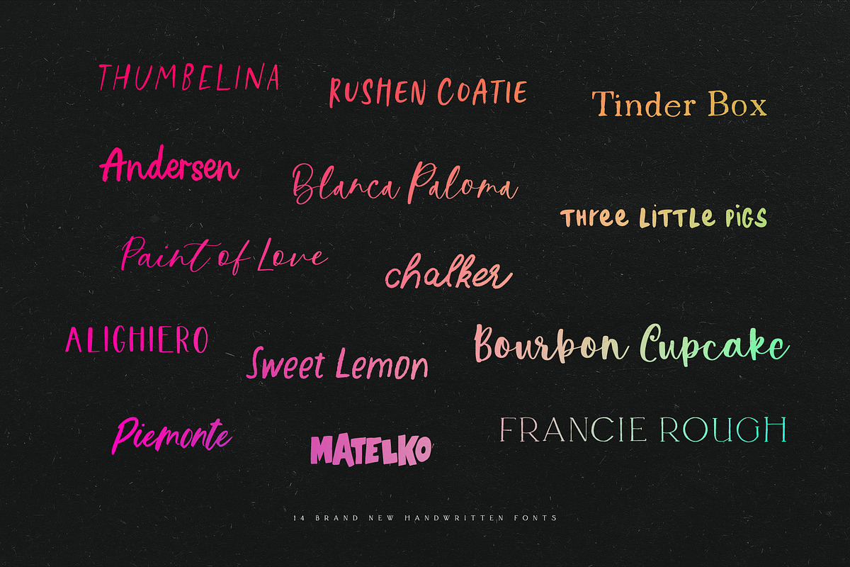 Magic Box - Handcrafted Fonts Bundle, a Serif Font by Ivan Rosenberg (Photo 16 of 17)