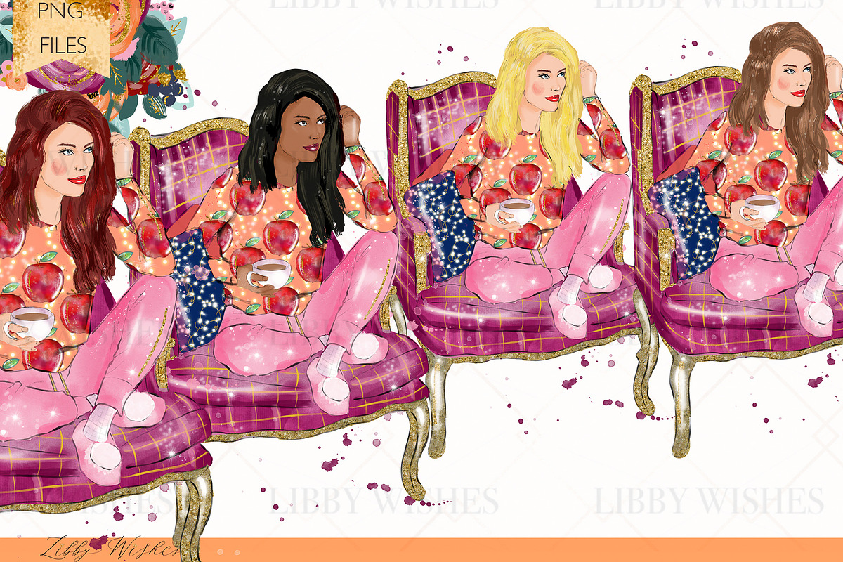 Cosy Fall Autumn Clipart, an Illustration by Libby Wishes (Photo 8 of 8)