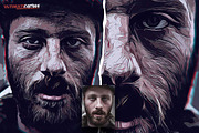 Exotic Canvas PS Actions Bundel, an Action Add-On by Amorjesu.com (Thumbnail 57 of 104)