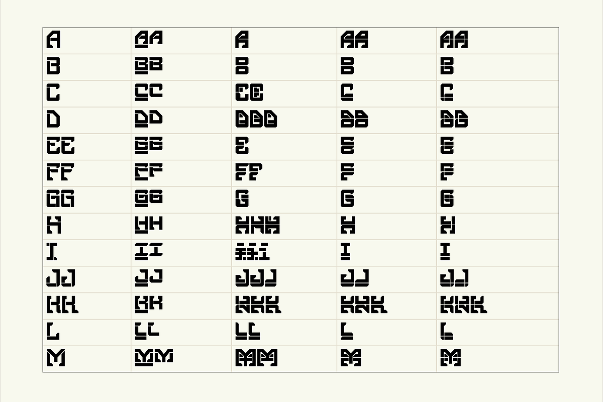 Defcon Cyberpunk Display (4 fonts), a Font by SelfBuild Type (Photo 7 of 8)