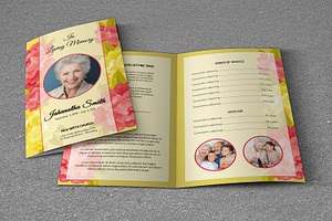 Funeral Program Template-V227