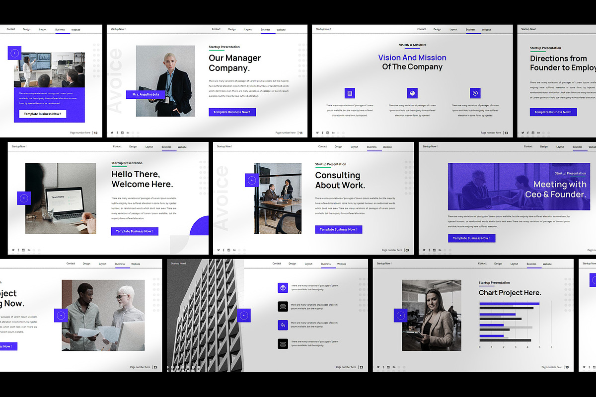 Avoice Keynote Presentation, a Presentation Template by slidenotion (Photo 5 of 7)