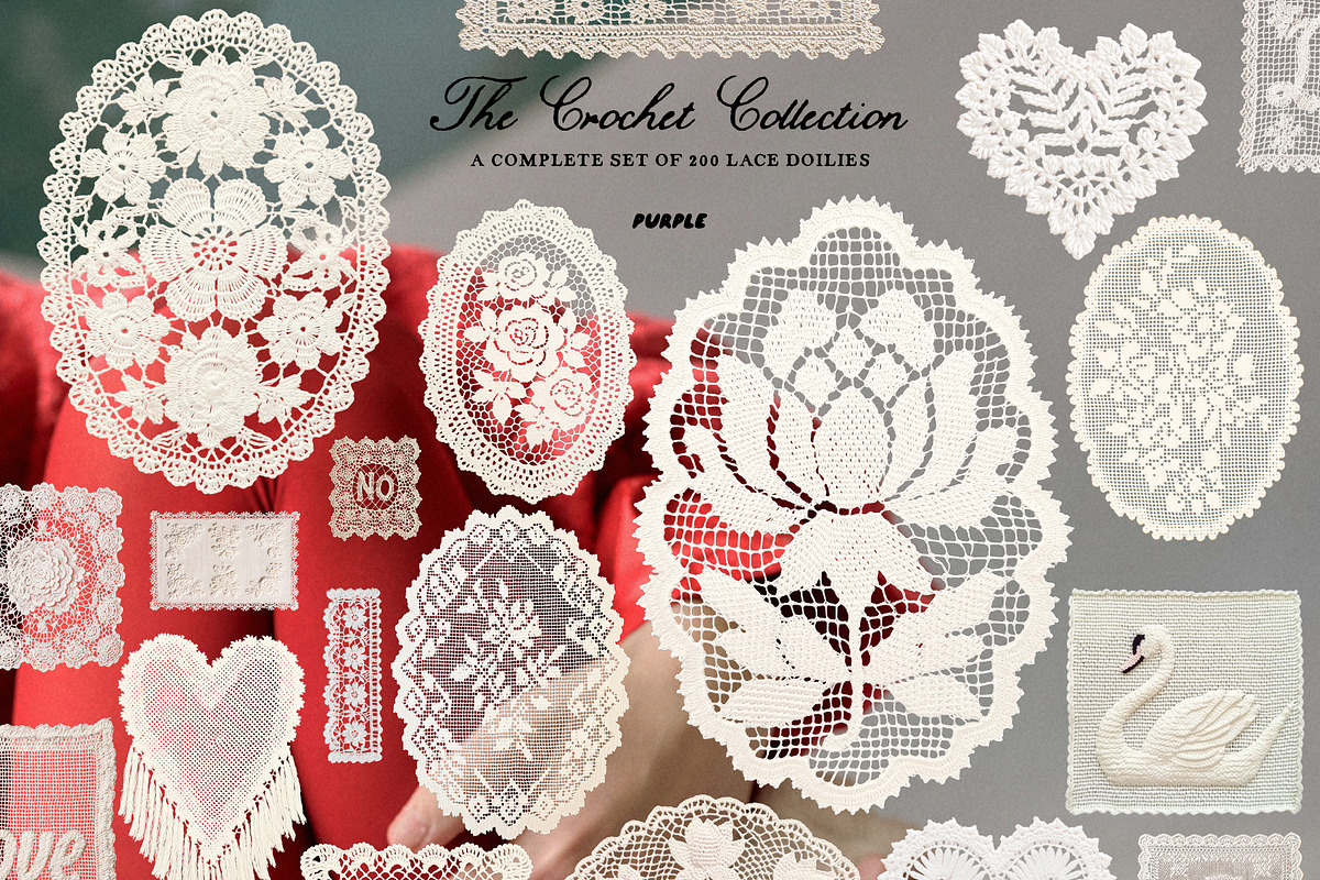 Crochet Collection: 200 Lace Doilies, an Object Graphic by Purple (Photo 10 of 12)
