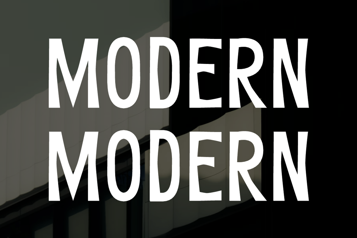 Anoxgen - Modern Sans Font, a Sans Serif Font by QR Design Studio (Photo 2 of 6)
