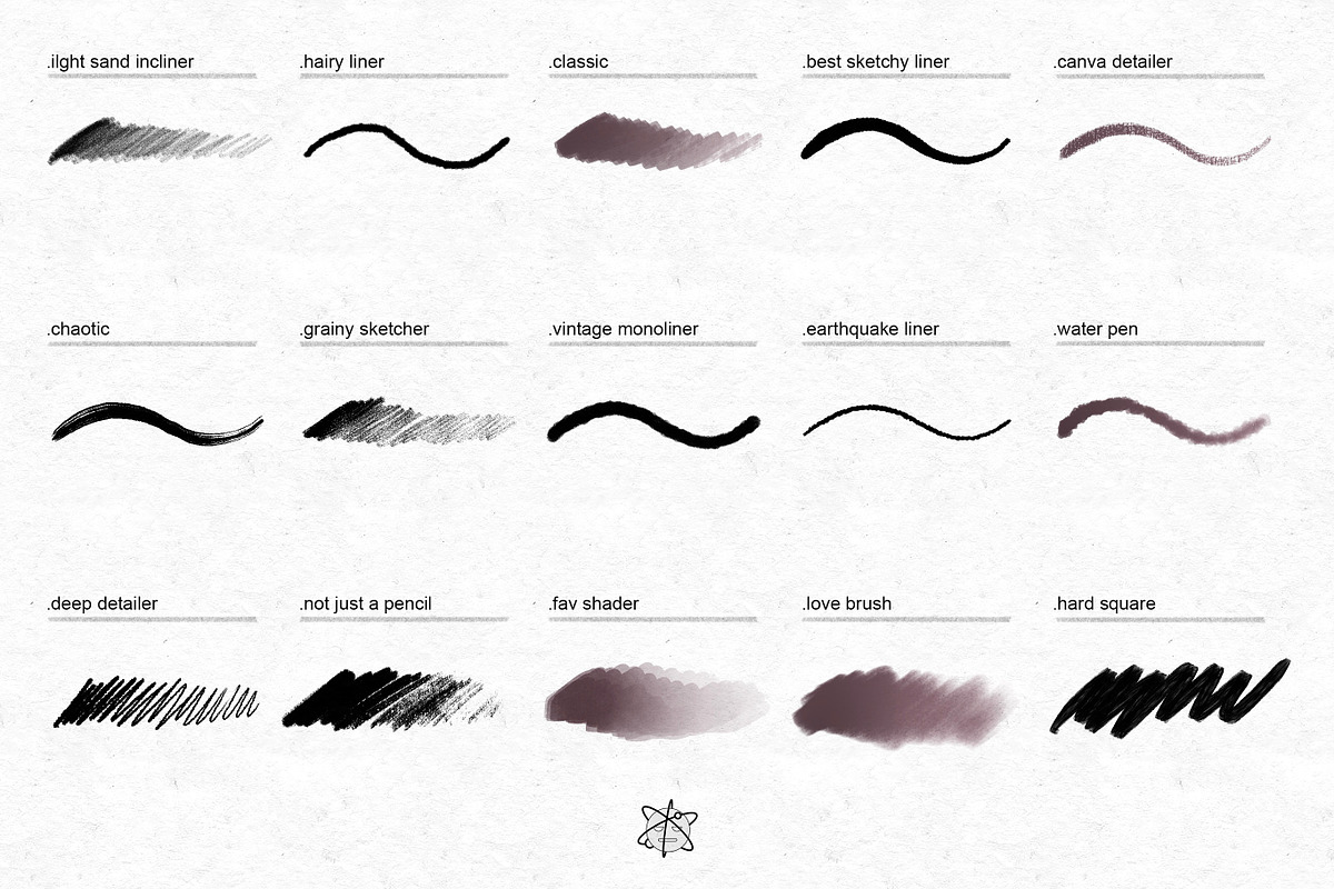 Drawing And Sketch Procreate Brushes, a Brush Add-On by Nuclear Brushes (Photo 9 of 10)
