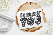 Soft vintage Scandinavian Decor Font, a Script Font by Happy Letters (Thumbnail 8 of 8)