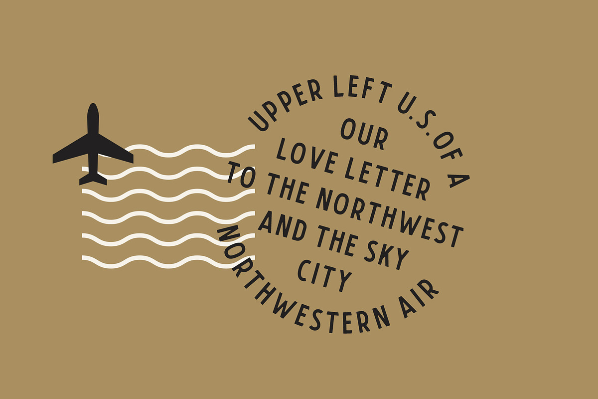 Airfare Font preview 8