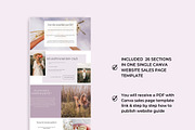 Canva Sales Page Template, a Landing Page Template by Deepa Template Studio (Thumbnail 3 of 10)