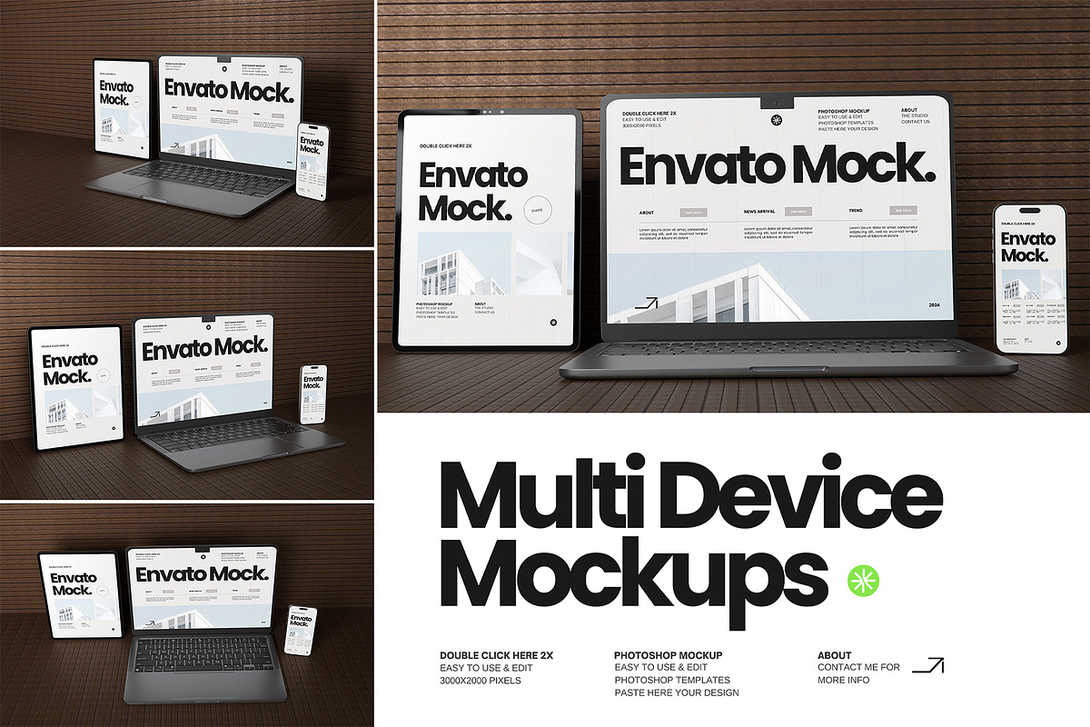 Multi Responsive Device Mockups, an iPhone Mockup by Mockupnine (Photo 1 of 6)