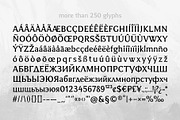 Sigillium - carved flare serif fonts, a Serif Font by AveNa (Thumbnail 3 of 14)