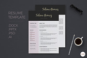 Professional CV & C.Letter templates, a Resume Template by Emaholic Template (Thumbnail 1 of 6)