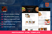 Petuk - Restaurant HTML Template, a HTML Template by THESOFTKING (Thumbnail 1 of 3)