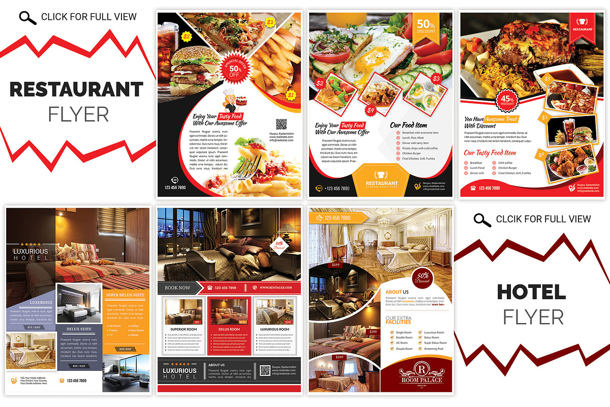 120 Corporate Flyer & Poster Bundle, a Flyer Template by Imagine Design Studio (Photo 4 of 33)