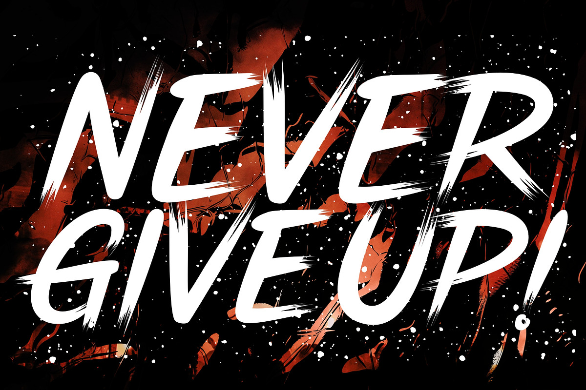 Away Days - Modern Brush Typeface, a Handwritten Font by HRDR (Photo 5 of 13)