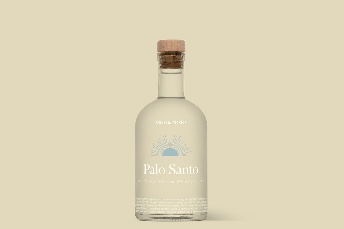 Glass Liquor Bottle Mockup, a Packaging Mockup by Copal (Photo 8 of 12)
