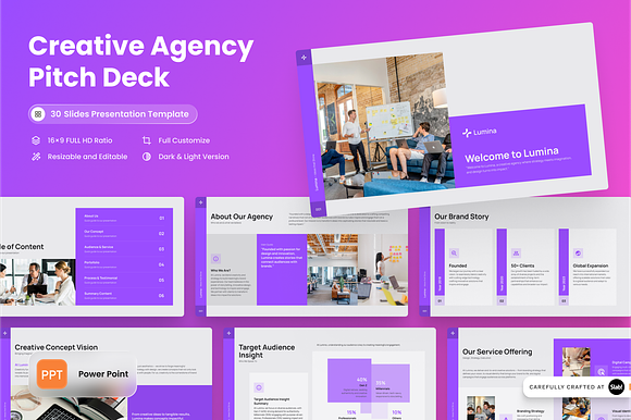 Lumina-Creative Agency Presentation preview 6