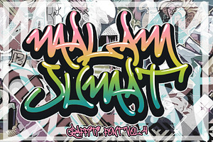 MALAM JUMAT GRAFFITI FONT VOL.4
