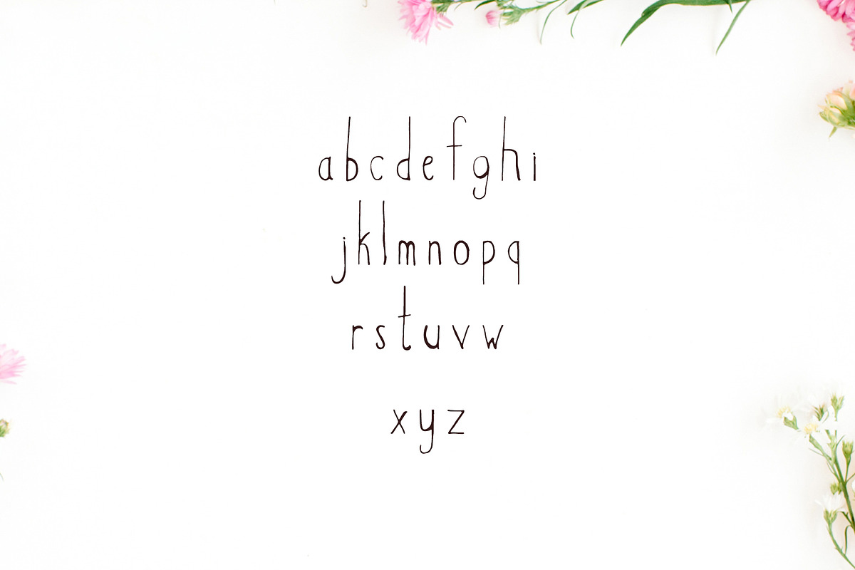 Hacca Handwritten Sans Serif Font preview 3