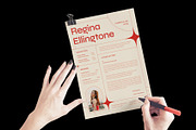 Minimal Creative Resume Design, a Resume Template by Neermana (Thumbnail 4 of 5)