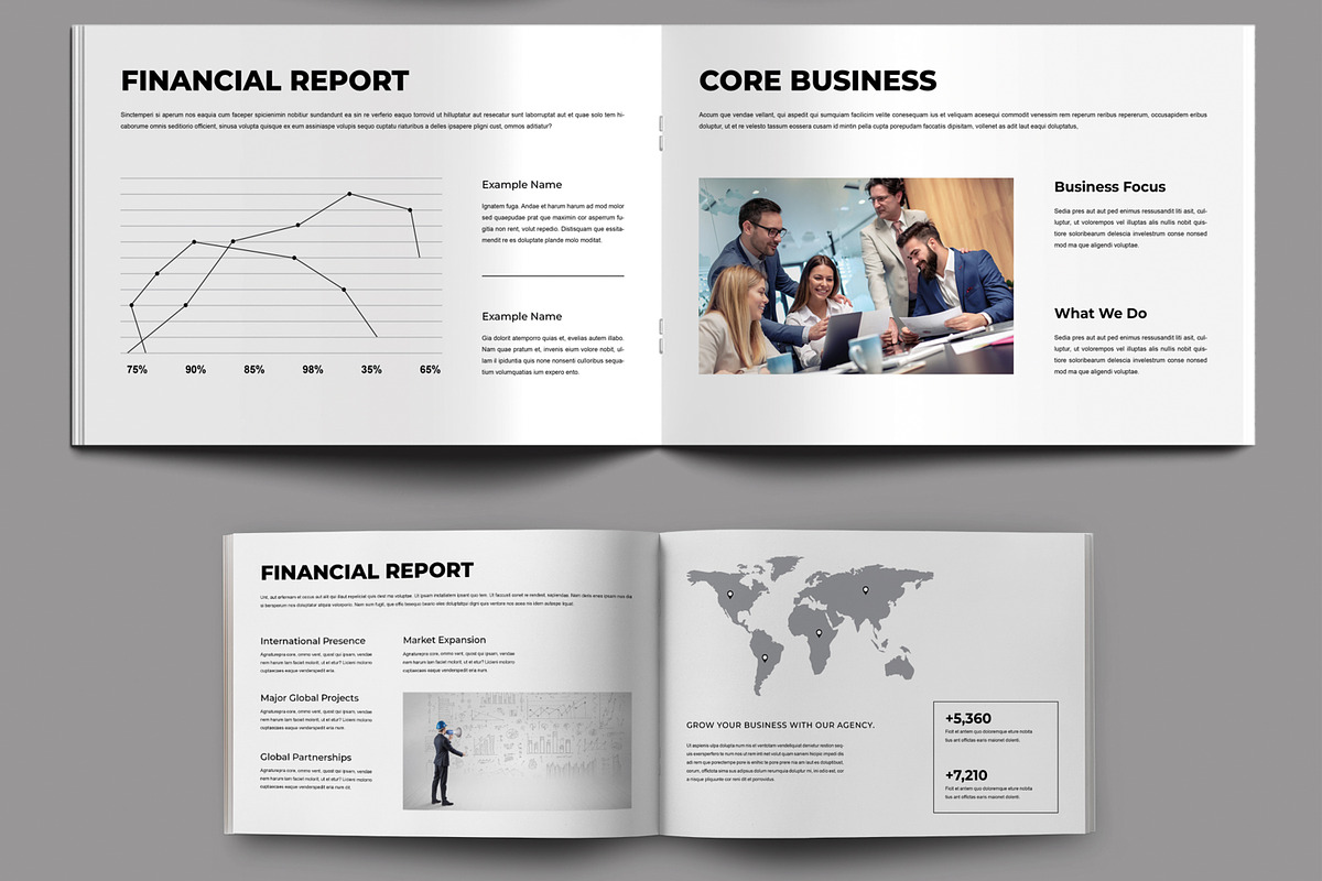 Company Profile Design Layout, a Brochure Template by MightyDesign (Photo 5 of 8)