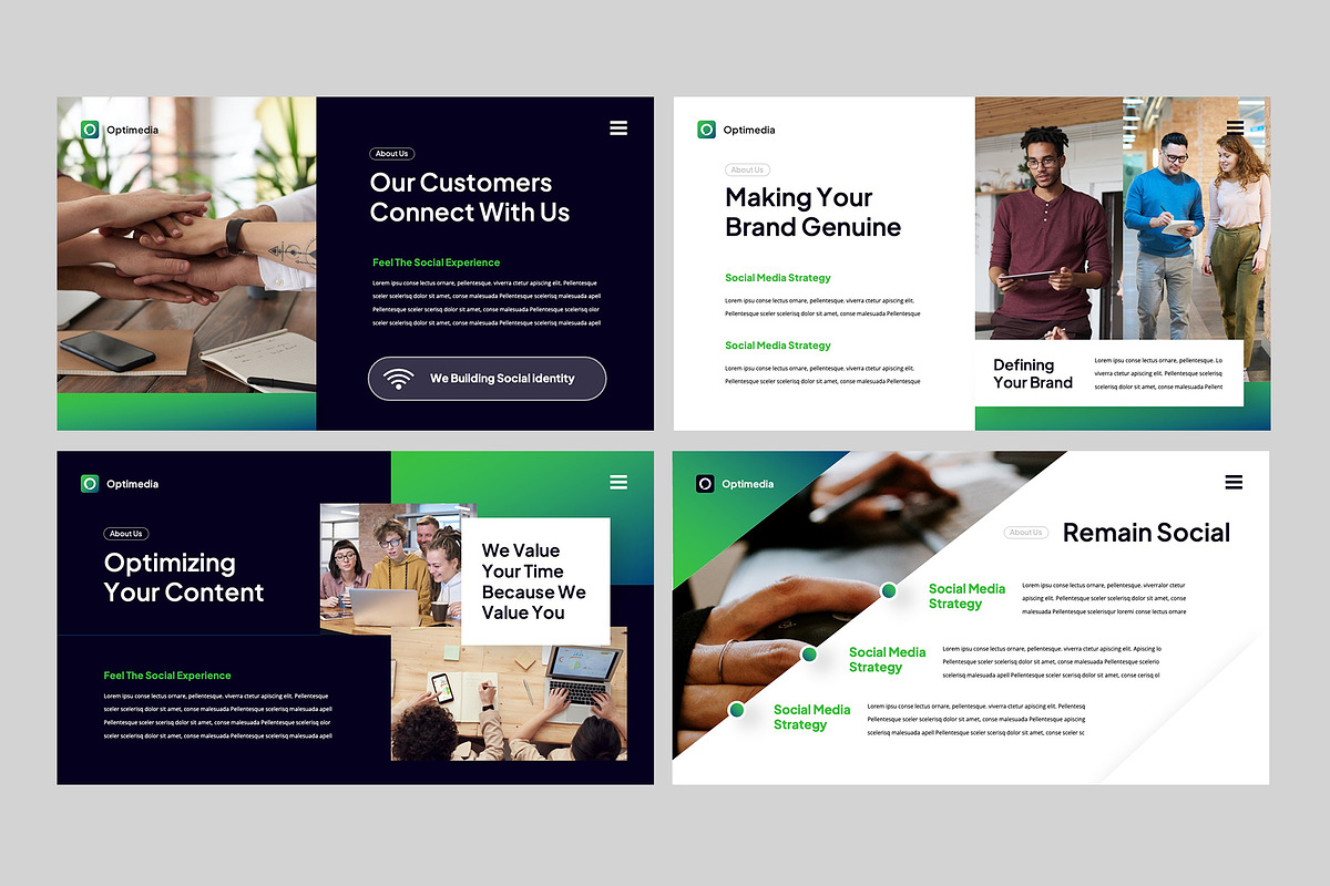 OPTIMEDIA - Google Slides Template, a Presentation Template by rgbryand