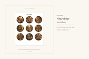 NeuroBear Storybook Set of 30, an Animal Illustration by LanternkinStudio (Thumbnail 4 of 14)