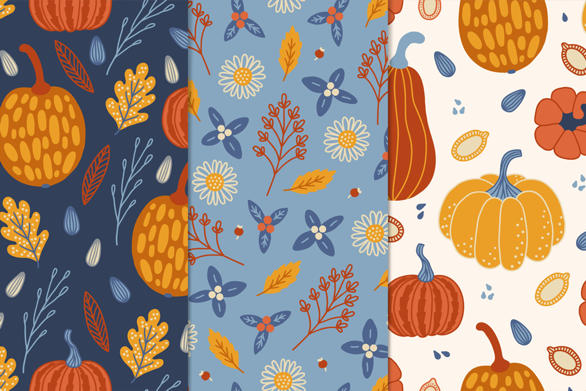 Hello Autumn Kit, a Texture Illustration by miumiu (Photo 7 of 11)