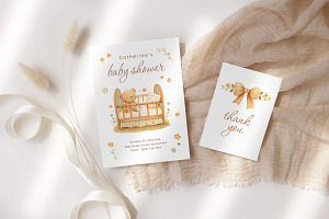 Cepheus - Baby Shower Invitation
