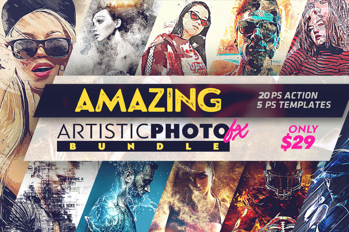 Amazing Artistic Photo Fx, an Action Add-On by Amorjesu.com (Photo 2 of 28)