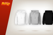 Vector clothes Mockups bundle, a Hoody Mockup by leezarius (Thumbnail 22 of 26)