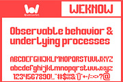 Party Heart font, a Sans Serif Font by weknow (Thumbnail 4 of 8)