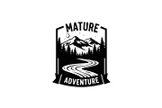 Nature Landscape Silhouette Vector B, an Illustration by Designer_Momina (Thumbnail 2 of 51)