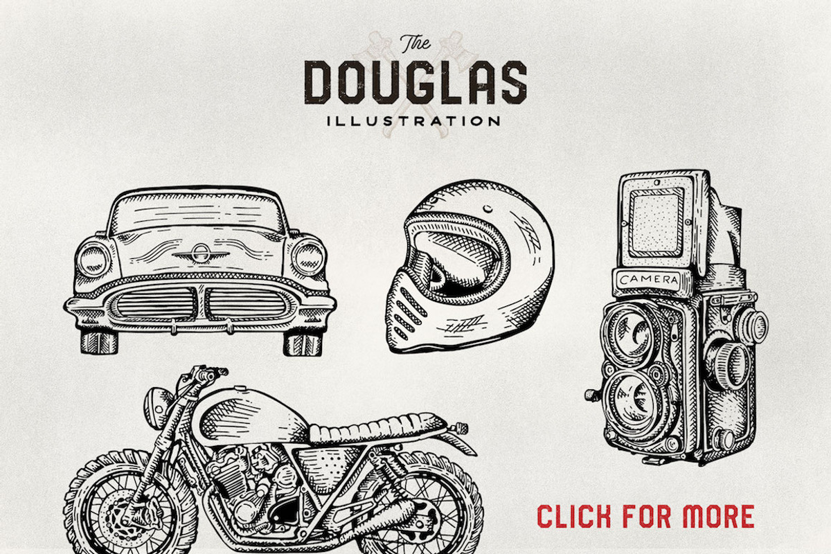 DOUGLAS COLLECTIONS (BUNDLE), a Font by Adam Fathony (Photo 18 of 20)